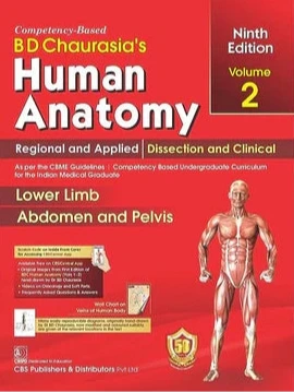 BD Chaurasia's Human Anatomy Regional And Applied Lower Limb Abdomen And Pelvis Vol 2