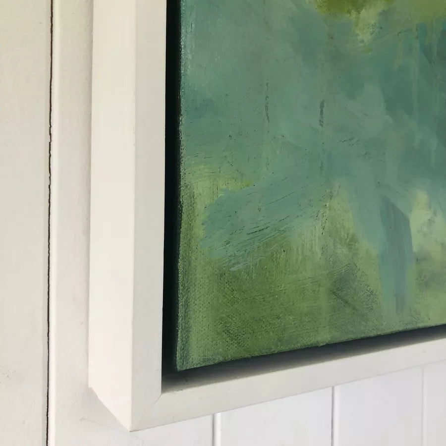 Blue Lake (2024) Oil painting by Joanna Farrow