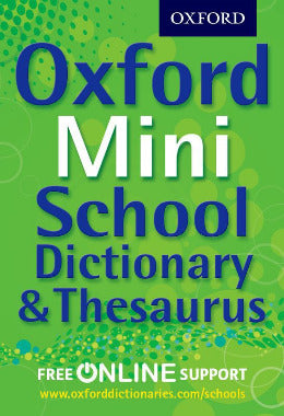 Oxford Mini School Dictionary and Thesaurus - AJN BOOKS
