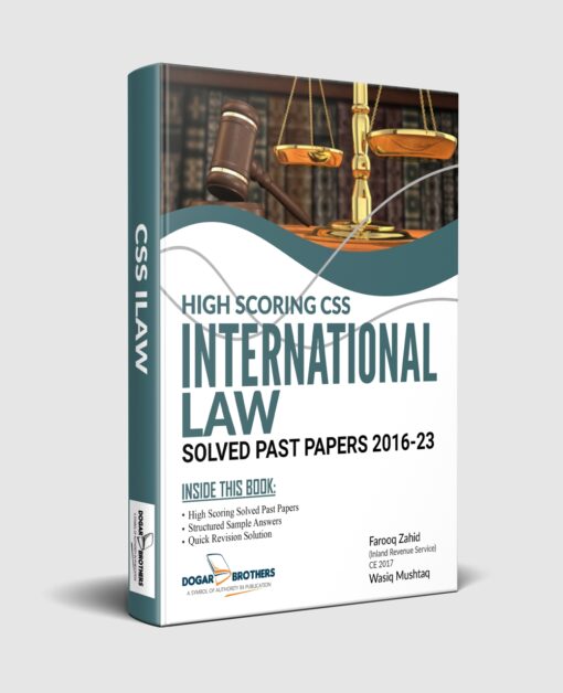 CSS INTERNATIONAL LAW Solved Past Papers