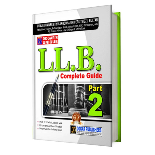 LLB Part 2 Guide (3 Years Program).