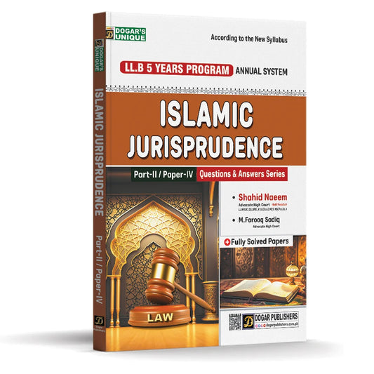 LLB Part 2 Islamic Jurisprudence (5 Years Program).