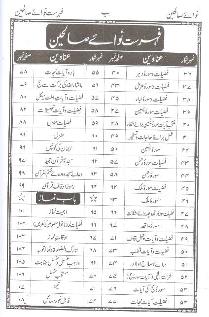Naway Saleheen | نوائے صالحین - AJN BOOKS
