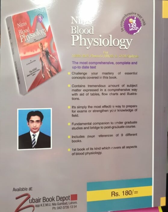 Nims Blood Physiology Notes For MBBS, BDS, Pharm D, BHMS & DVM Students For MBBS, BDS 1st Year