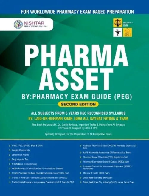 PHARMA ASSET (Pharmacy Exam Guide) 2nd Edition PHARMA ASSET 