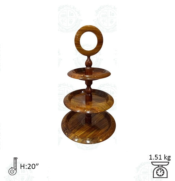 Dry Fruit Stand Woodwork