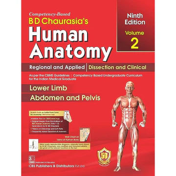BD Chaurasia's Human Anatomy Regional And Applied Lower Limb Abdomen And Pelvis Vol 2