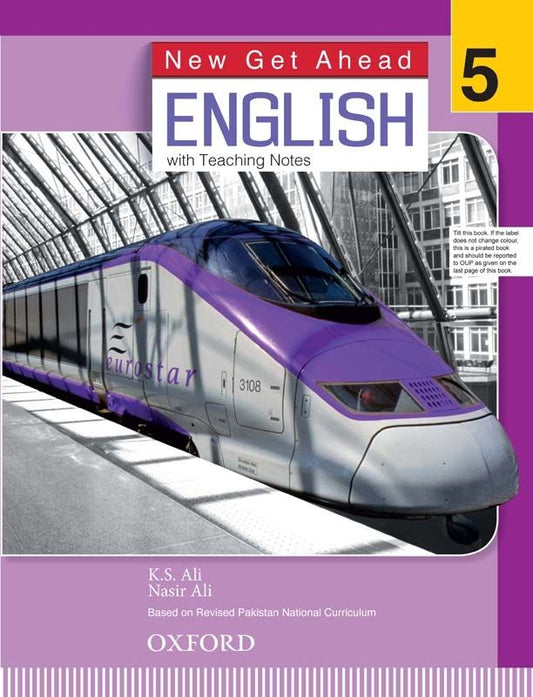 New Get Ahead English Book 5 Authore K.S. Ali and Nasir Ali