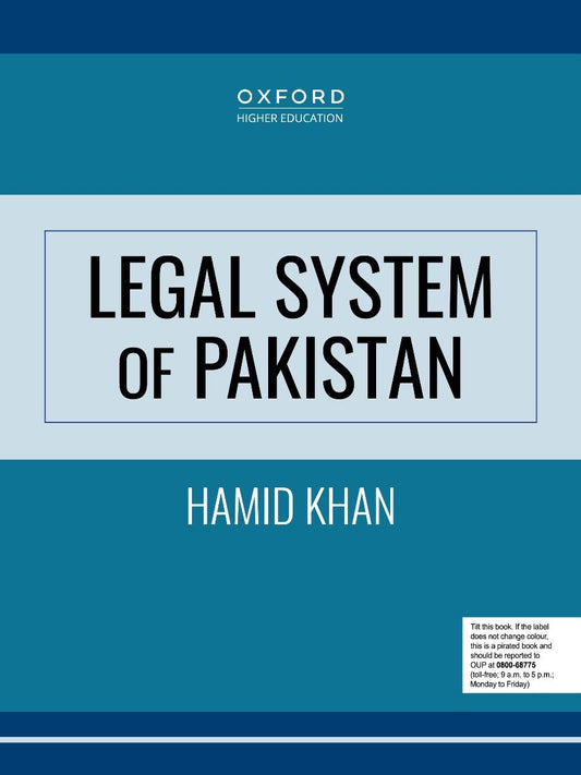 Legal System of Pakistan Author Hamid Khan