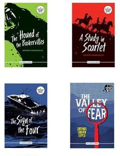 Sherlock Holmes Novels 4 Books Deal - AJN BOOKS 