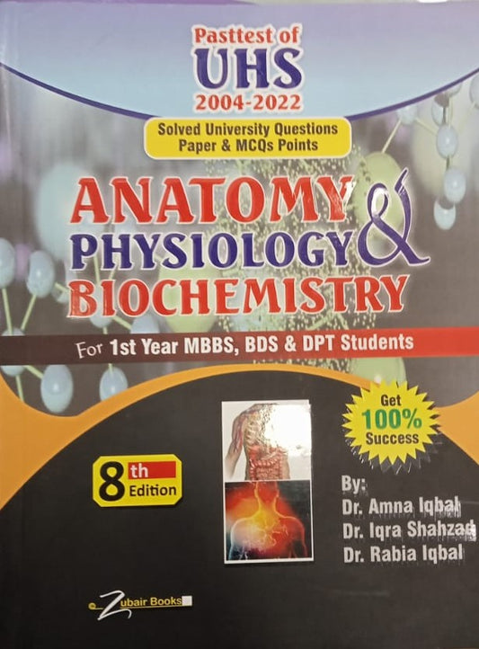 Pasttest of UHS Solved University Questions Paper &amp; MCQs Points For 1st year MBBS by Dr. Amna Iqbal