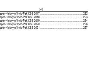 CSS Essentials Indo-Pak History MCQs