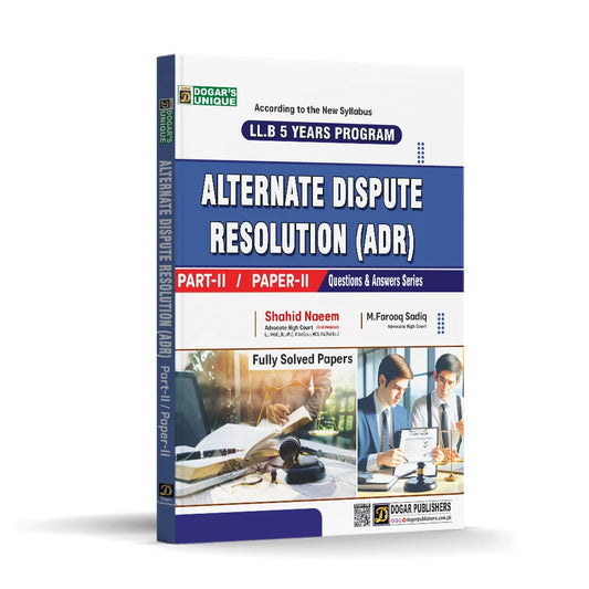 LLB Part 2 Alternate Dispute Resolution Part 2 (5 Years Program)