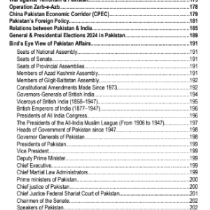 ILMI CSS Essentials Pakistan Affairs MCQs