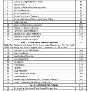 Sociology CSS Afaq Rana