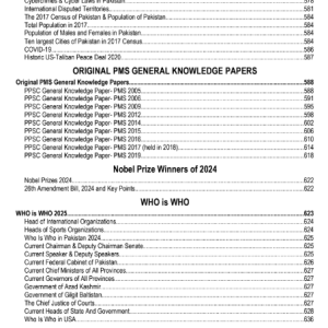 Comprehensive General Knowledge MCQs