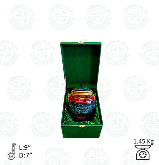 Lacquer Work Candy Jar with box woodwork