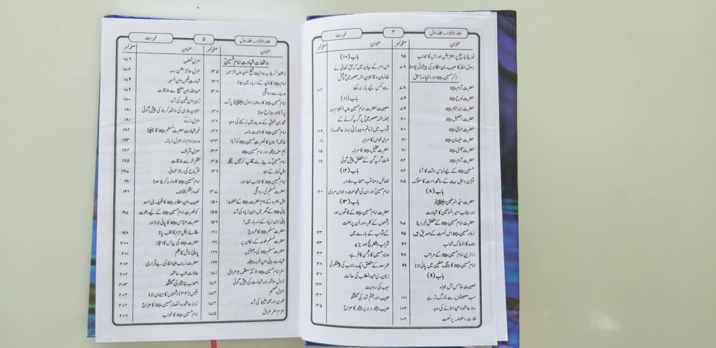 Baharul Anwar, Bihar al-Anwar بحارالانوار ملا محمد باقرمجلسی