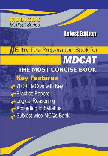 Entry Test Preparation Book for MDCAT THE MOST CONSICE BOOK