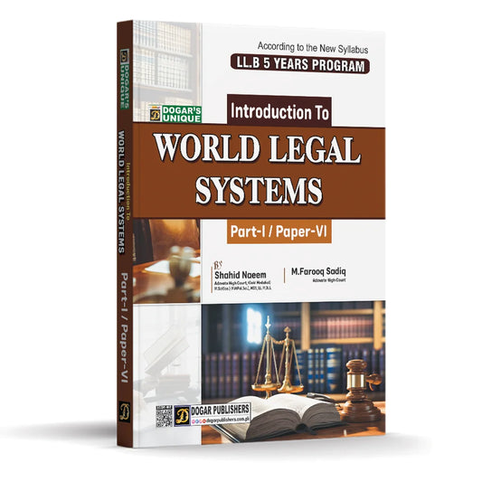 LLB Part 1 World Legal System (5 Years Program)