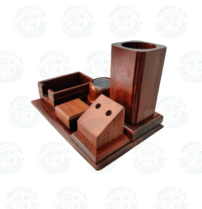 Pen Holder Set Woodwork