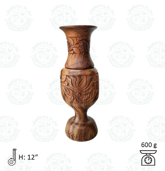 Vase Carving Woodwork